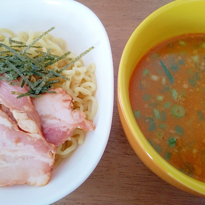 海老味噌つけ麺☆